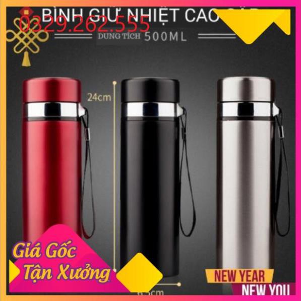 (Sale Khủng)  Bình inox giữ nhiệt cao cấp 1000ml (1lít)