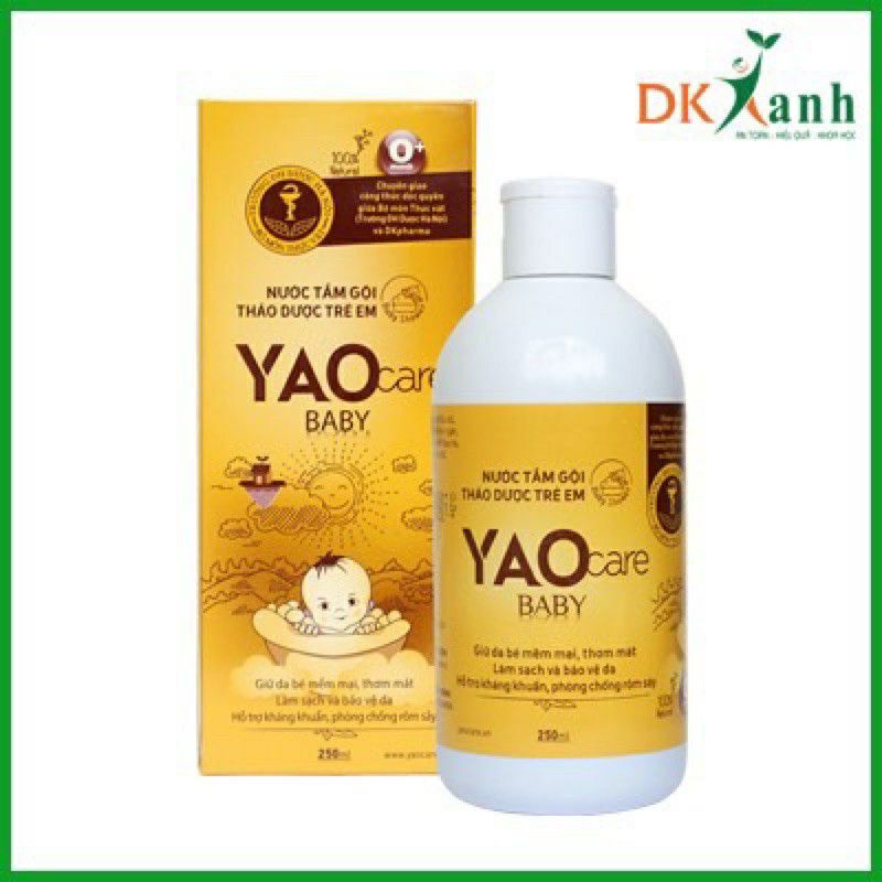Nước tắm gội thảo dược cho trẻ sơ sinh Yaocare Baby ( chai 250ml)