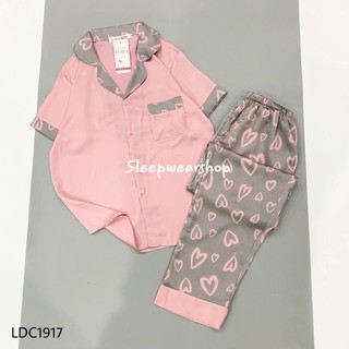 Bộ Lụa Satin, Pijama, Đồ bộ mặc nhà cao cấp, Tay ngắn Quần Dài