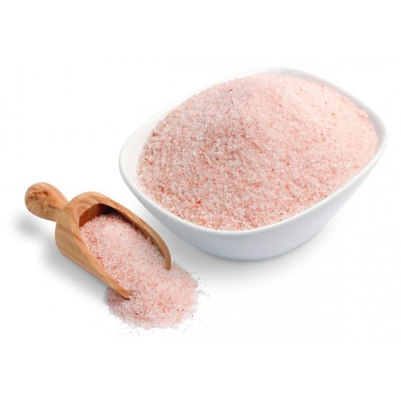 Muối hồng Himalaya dạng mịn và hạt dạng hạt nhập khẩu Pakistan ,500gr
