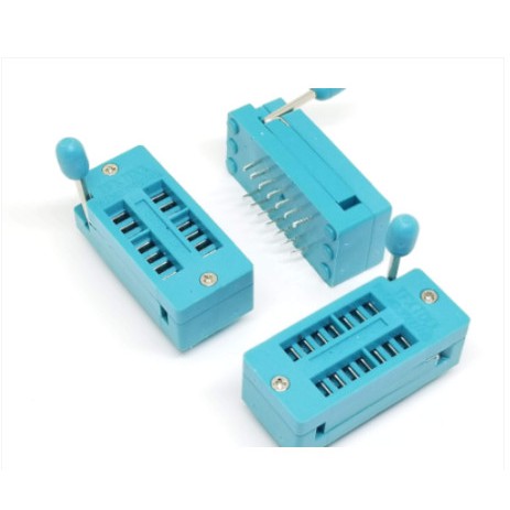 SOCKET KẸP IC 14P