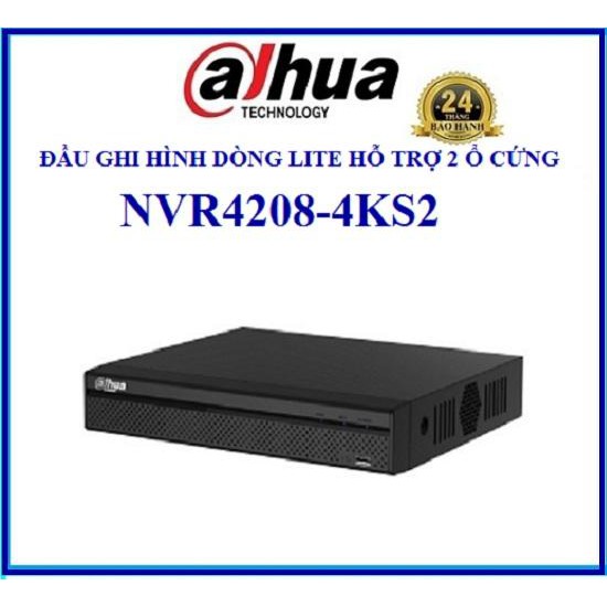 Đầu ghi 8 kênh IP DHINVR42084KS2/L (hàng chính hãng DSS bảo hành 24T)