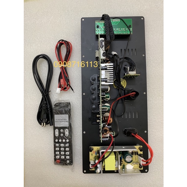 Mạch loa kéo 3 tấc 4 tấc đơn có reverb classd 100w