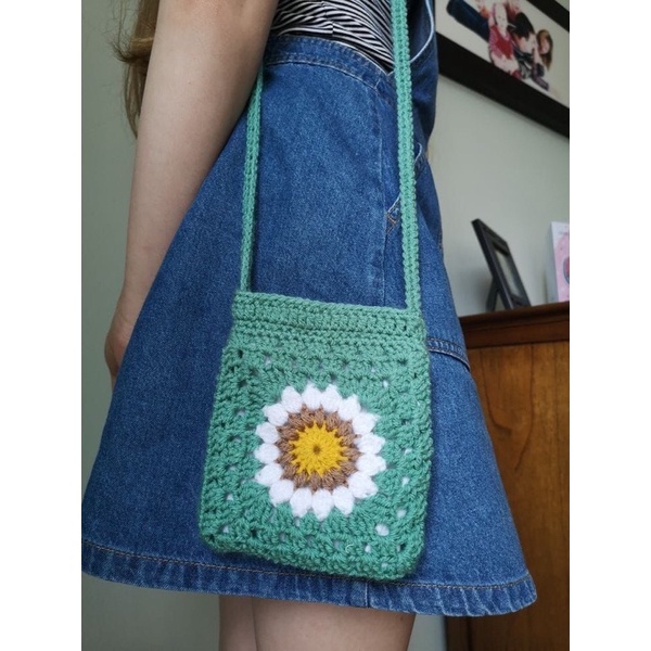 TÚI LEN MÓC HANDMADE