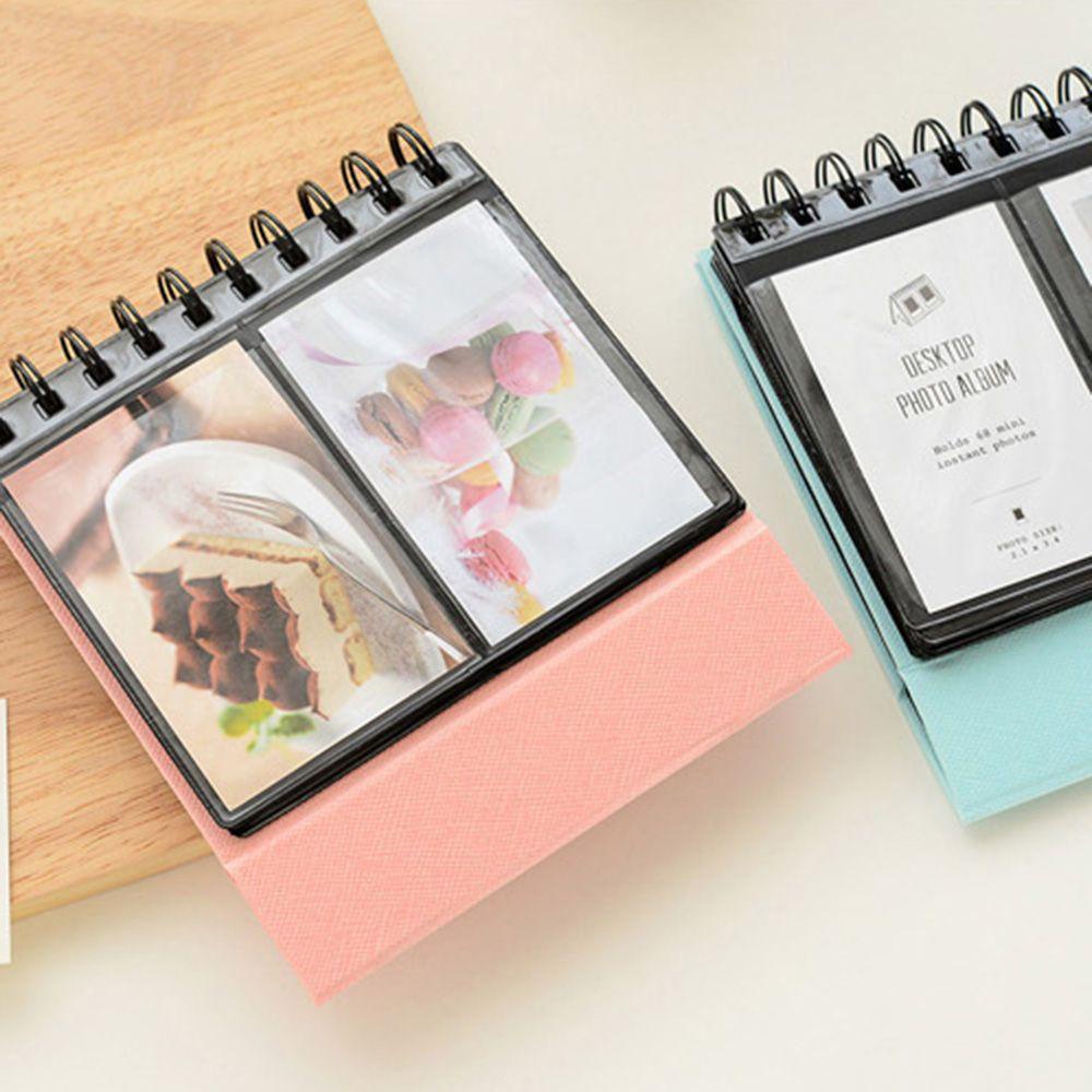 RAINBOW Album Ảnh 68 Ngăn DIY Phong Cách Nhiều Màu Sắc