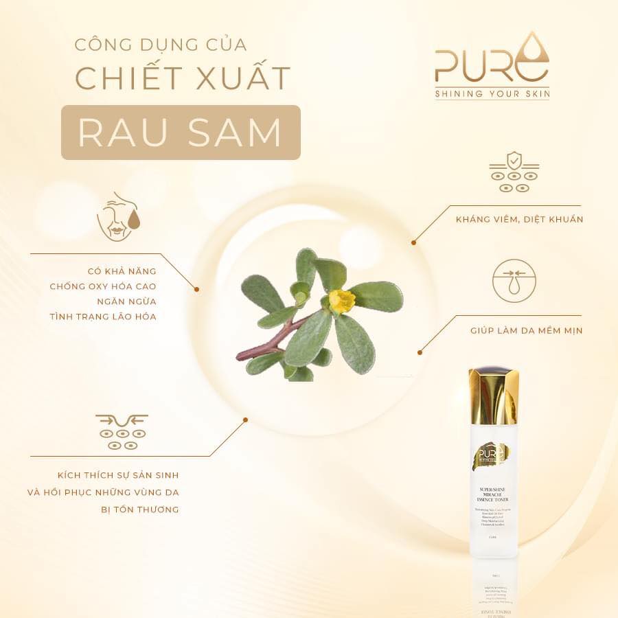 Nước Thần Pure Phép Màu Cho Làn Da Căng Tràn Sức Sống