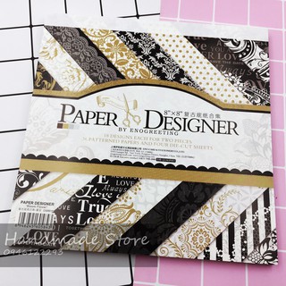 Paper Pack 8*8 MS4 - Vật liệu làm Scrapbook
