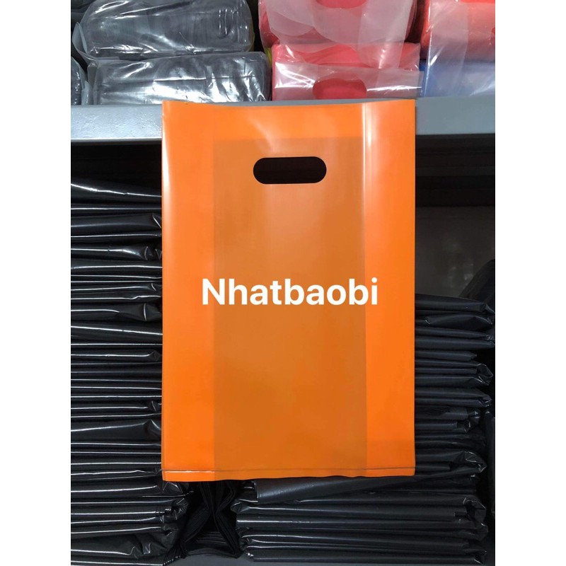 1KG TÚI HỘT XOÀI PE MÀU CAM DẺO TỐT - HÀNG CÓ SẴN