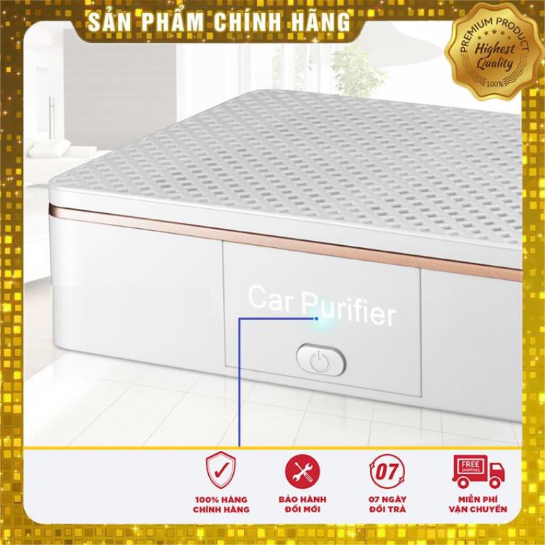 ⚡️GIÁ GỐC⚡️ Máy Lọc Không Khí_Lọc Bụi Mịn PM2.5 Smart Car Air Purifier Cho Xe Ôtô_Phòng Ngủ_Phòng Làm Việc (Màu Trắng)