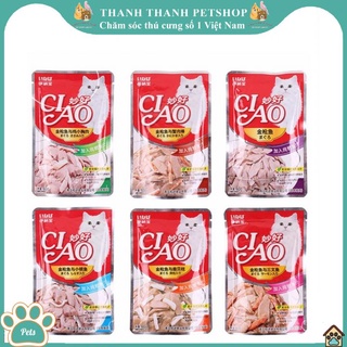 Pate ciao - thức ăn ướt cho mèo gói 60g