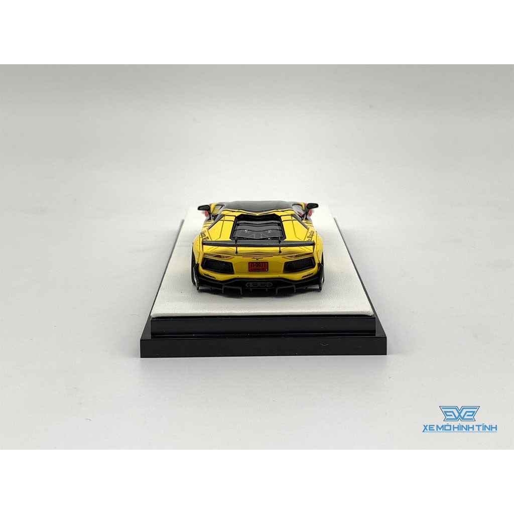 Xe Mô Hình Lamborghini Aventador 2.0 LB INFINITE Limited 499pcs Timothy Pierre và Liberty Walk LBWK 1:64 (Vàng Infinite)