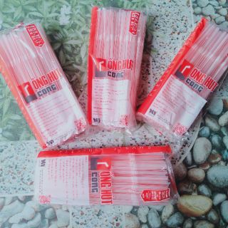 [Combo 4 bịt] ỐNG HÚT SINH TỐ NHỰA CAO CẤP CO ĐƯỢC GÓI  70 ỐNG