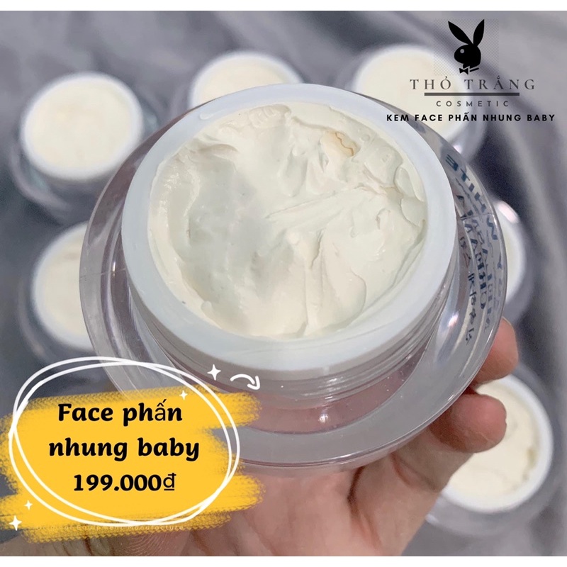 Kem face phấn nhung baby