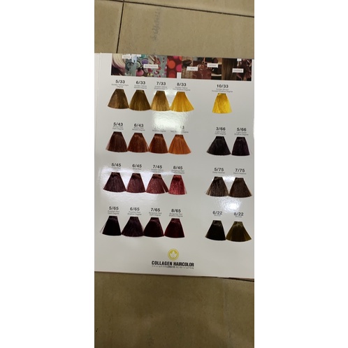 Màu nhuộm tóc viviton collagen