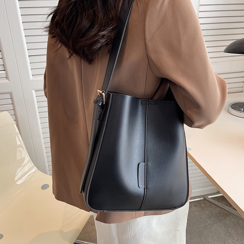 Túi Đeo Vai Màu Sắc Đơn Giản Phong Cách Hàn Quốc Cho Nữ