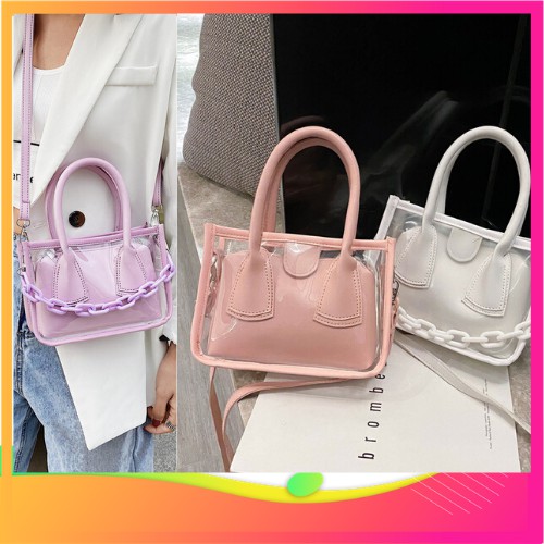 HOT TREND TÚI ĐEO! TÚI XÁCH NỮ TRONG SUỐT ĐEO CHÉO SANG CHẢNH MÙA HÈ MẪU MỚI NN107634 | BigBuy360 - bigbuy360.vn