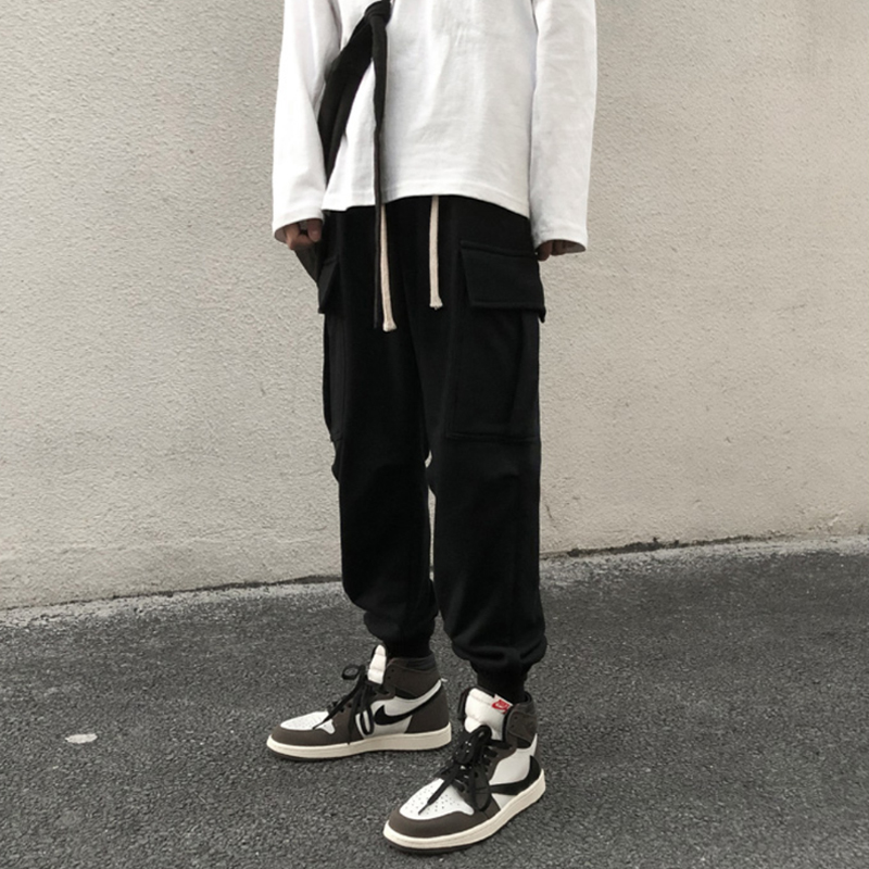 Quần dài nam phối túi phong cách hiphop thời trang chất lượng cao