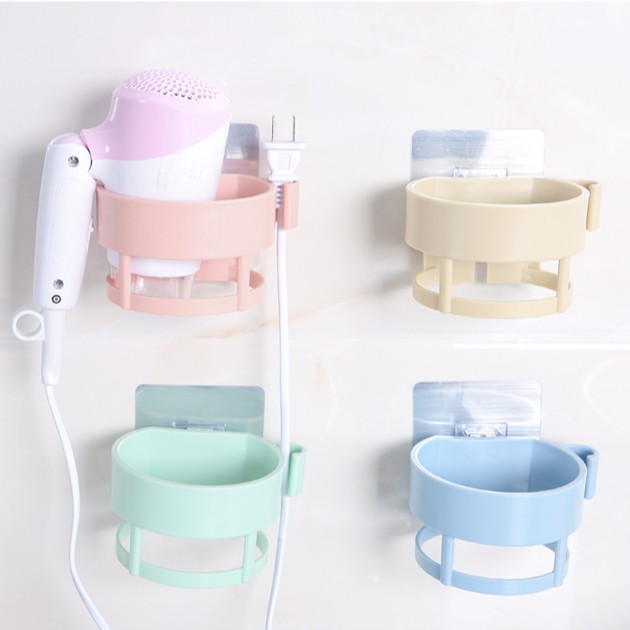 Giá treo máy sấy tóc hít tường tiện dụng