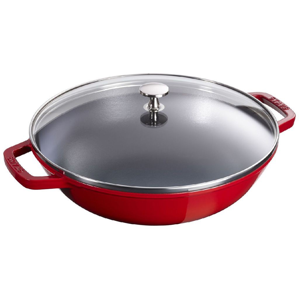 Staub - Chảo Wok 29cm Sử dụng được trên mọi loại bếp