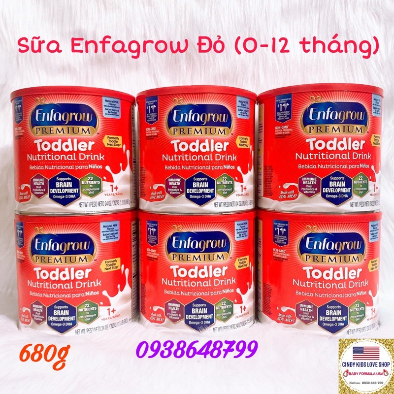 Sữa Enfagrow Premium Toddler 680g