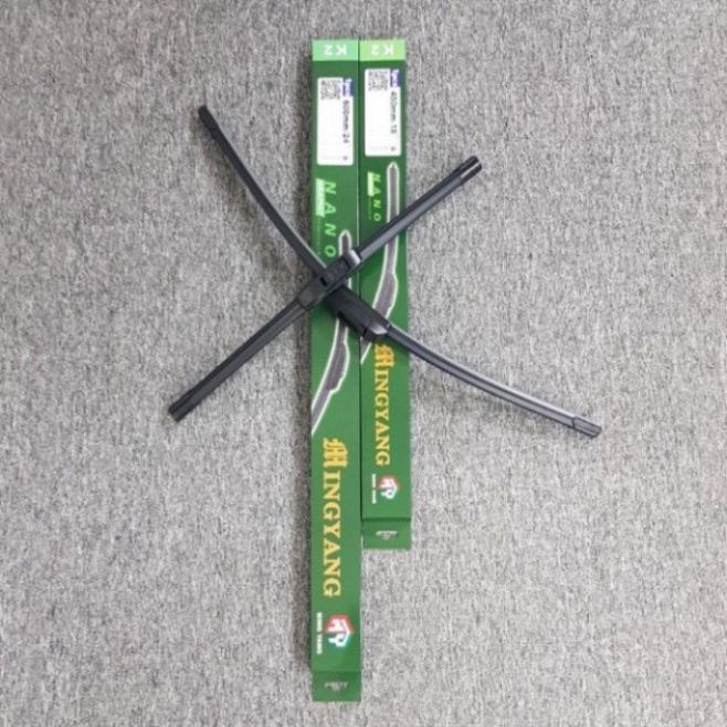 Bộ 2 thanh gạt nước mưa ô tô Nano mềm cao cấp dành cho hãng xe Kia