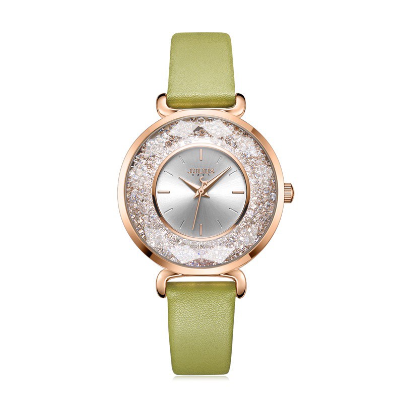 Julius Đồng Hồ quartz Chống Thấm Nước Phong Cách Hàn Quốc Cho Nữ ja-1203- & - *
