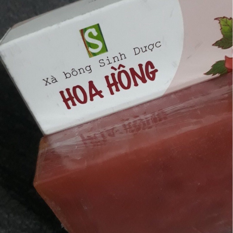 Xà Bông Hoa Hồng Sinh Dược 100gr &lt;tpHCM&gt; &lt;handmade&gt;