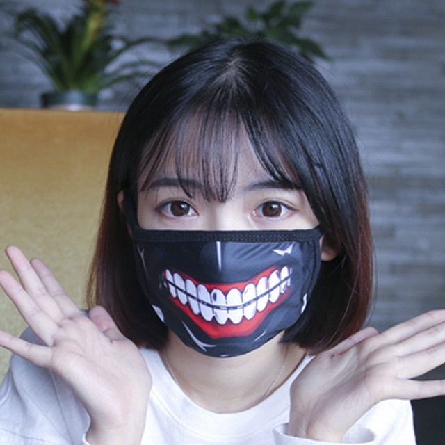 Khẩu trang Tokyo Ghoul Phụ Kiện Cosplay Tokyo Ghoul Măt Nạ Tokyo Ghoul PK05