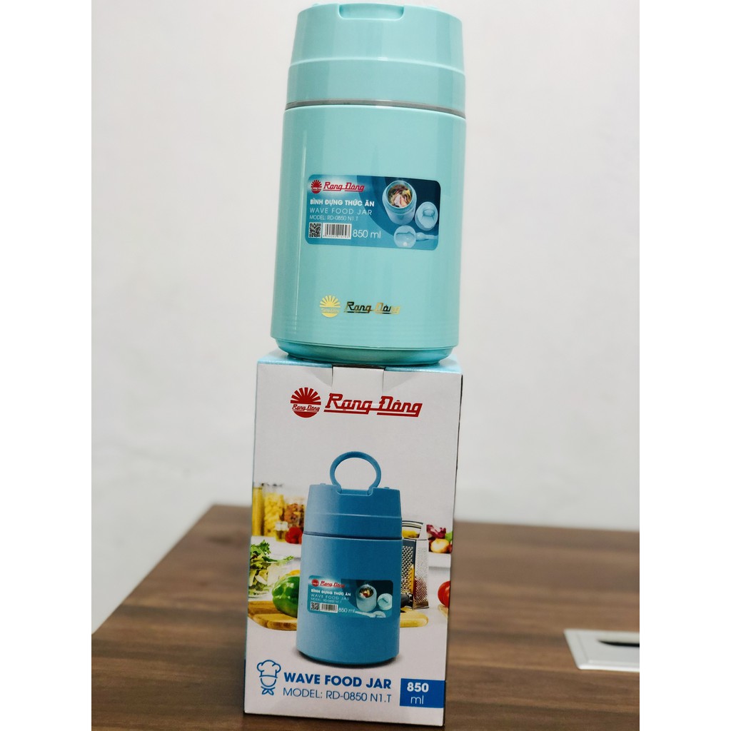 Bình phích đựng thức ăn nóng lạnh Rạng Đông 850ml - RD 0850