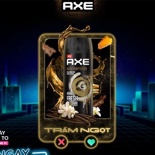 XỊT NƯỚC HOA TOÀN THÂN AXE  135ml