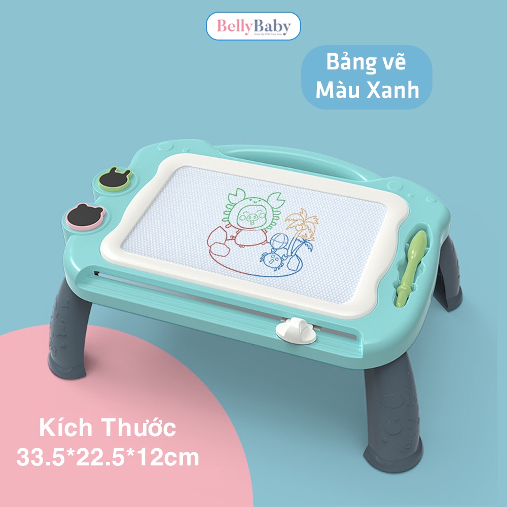 Bảng vẽ từ, bảng vẽ tự xóa thông minh Belly Baby