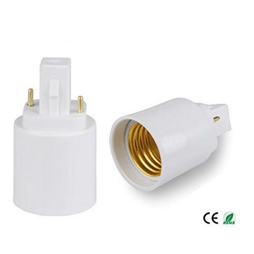 Chuôi đèn led g24 đến E27 2 pin