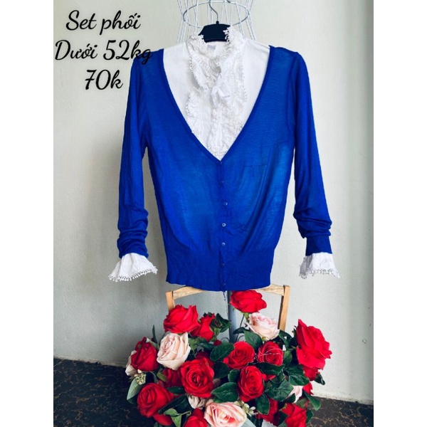 Set len phối sơ mi