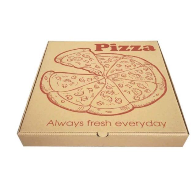 Hộp pizza nâu đại trà size 16, 19, 23, 25,27,31 | BigBuy360 - bigbuy360.vn