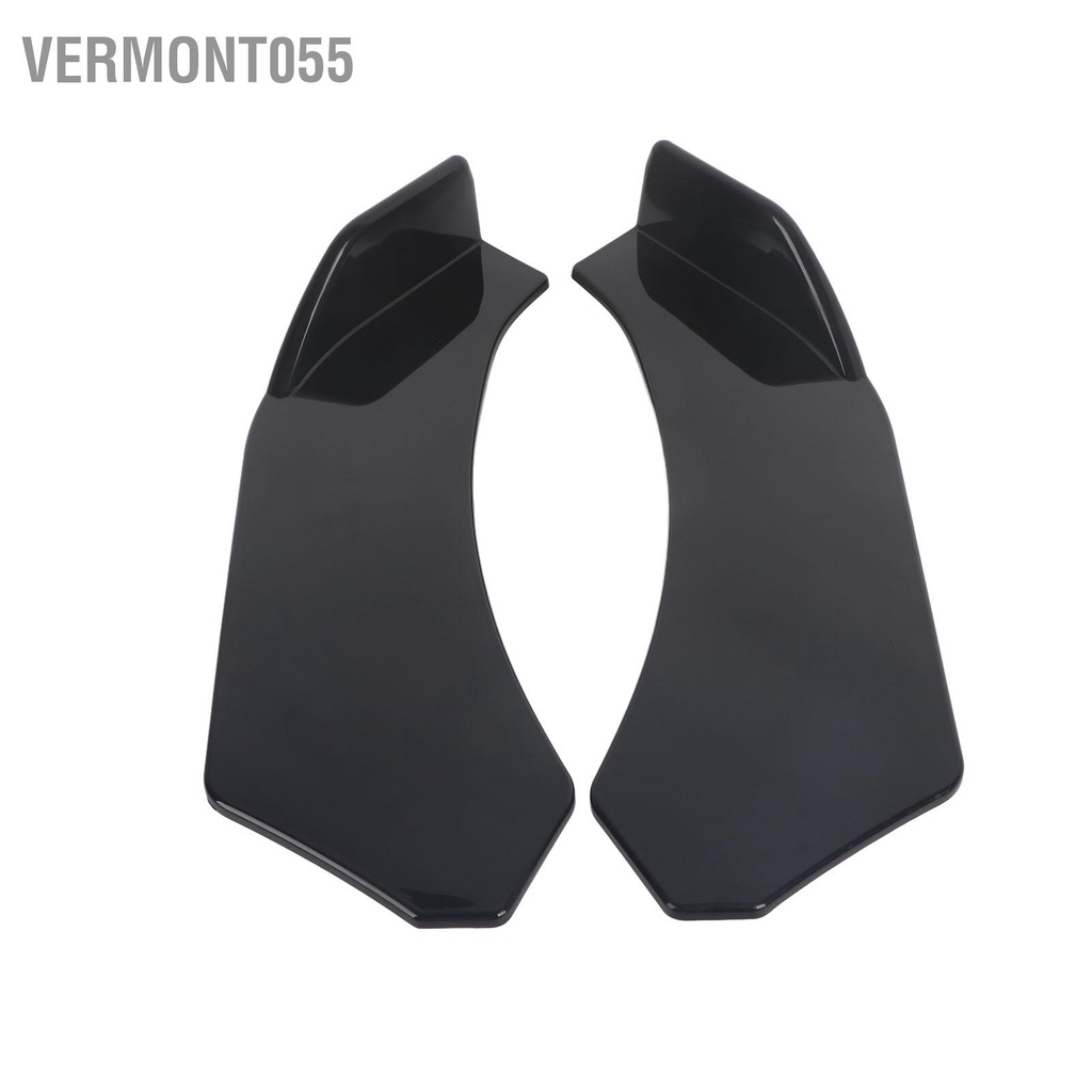 Có thể bán buôn 5 cái phía trước Bumper Lip Body Kit Universal Splitter Spoiler Diffuser Canard Protector cho xe hơi Vermont055 Hàng giao ngay