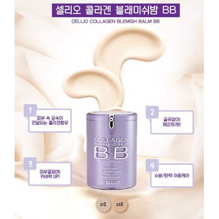 KEM NỀN BB Collagen Cellio HÀN QUỐC
