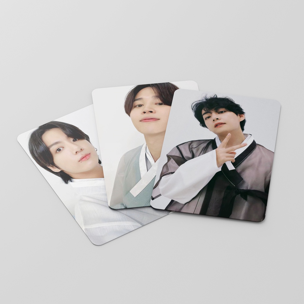 Hộp 55 Ảnh LOMO Card Dalmjung Nhóm BTS 2022 Thẻ