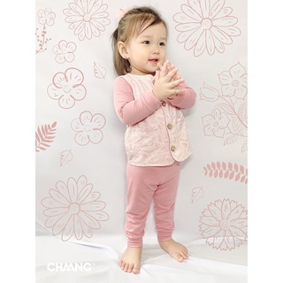 Áo gile thu đông Chaang cotton cho bé