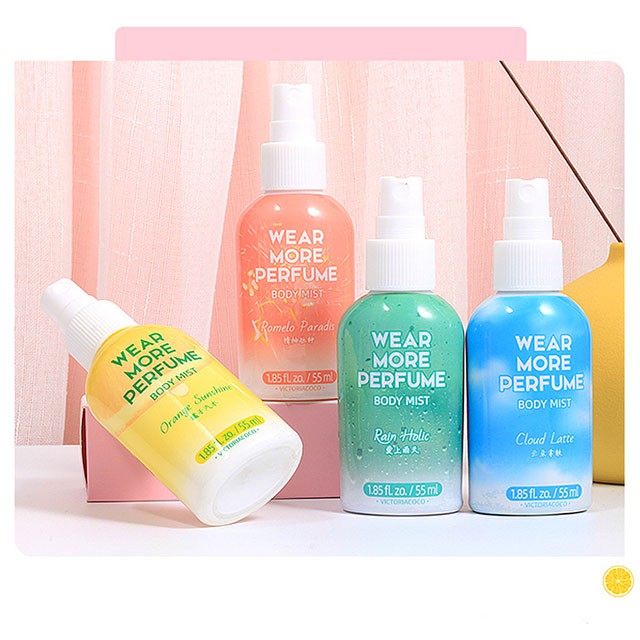 Nước Hoa Nữ Xịt Thơm Body Mist Wear More Perfume Hương Trái Cây 55ml | BigBuy360 - bigbuy360.vn
