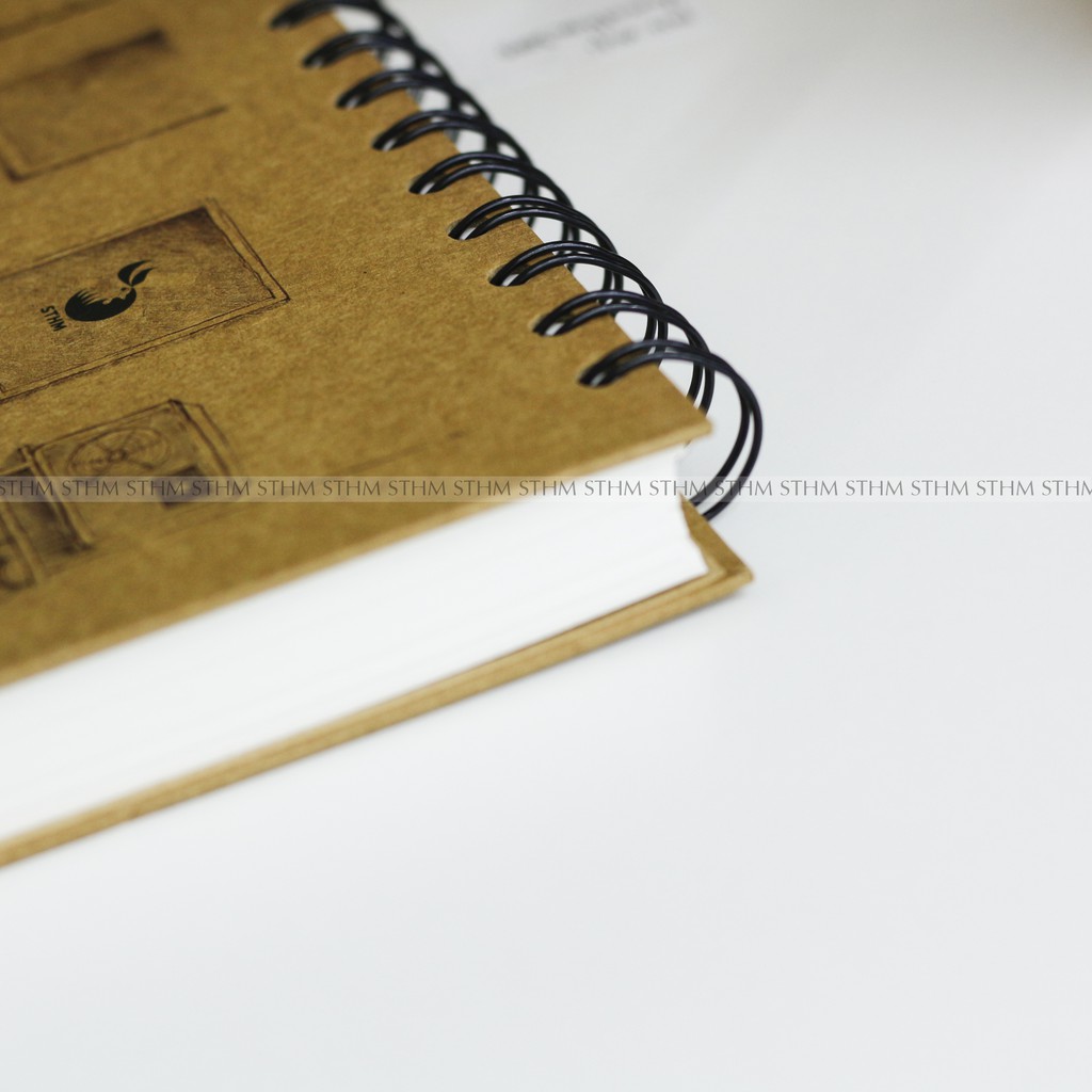 Sổ tay BÍ Sketchbook - 170gsm - Sổ tay chuyên vẽ chì - STHM stationery