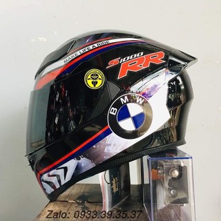 [CHÍNH HÃNG]Tem dán nón BMW