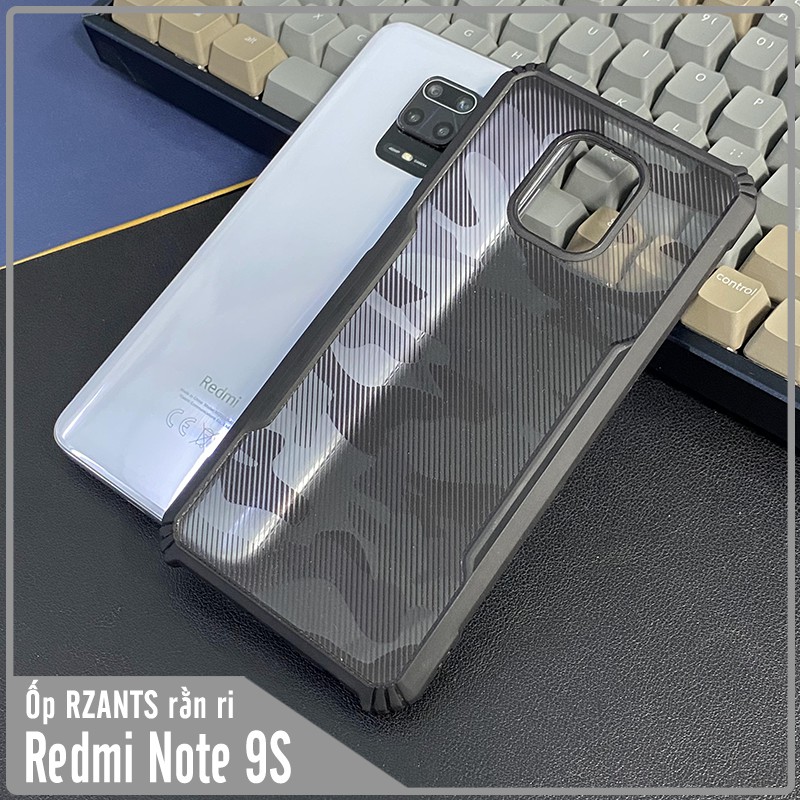 Ốp lưng cho Xiaomi Redmi Note 9S - Note 9 Pro Rzants rằn ri