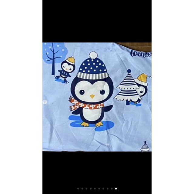 Gối cao su trẻ em 3D vải cotton thoáng mát cho bé yêu