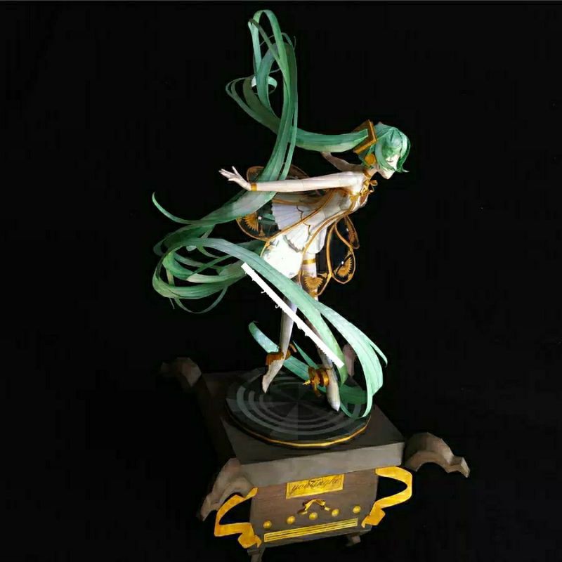 Mô hình giấy anime girl  Hatsune Miku 5th Symphony Anniversary