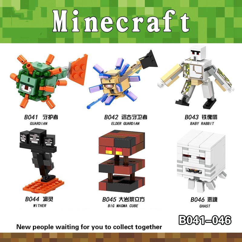 Bộ Đồ Chơi Lắp Ráp Mô Hình Minecraft