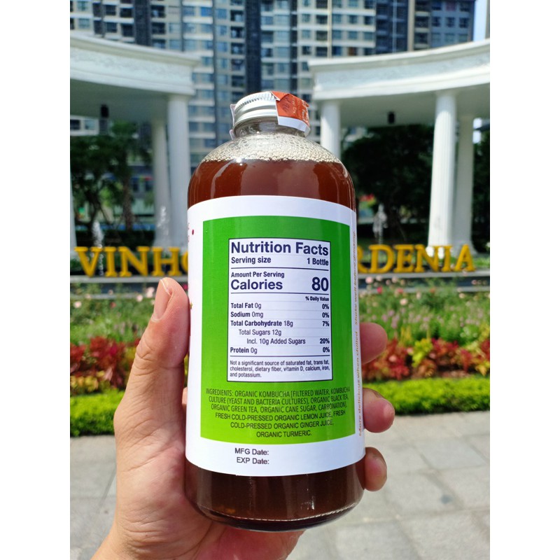 Trà EIYO KOMBUCHA DETOX TEA - Thanh lọc cơ thể, giảm cân, được lên men thủ công Truyền thống tại Núi Ba Vì.