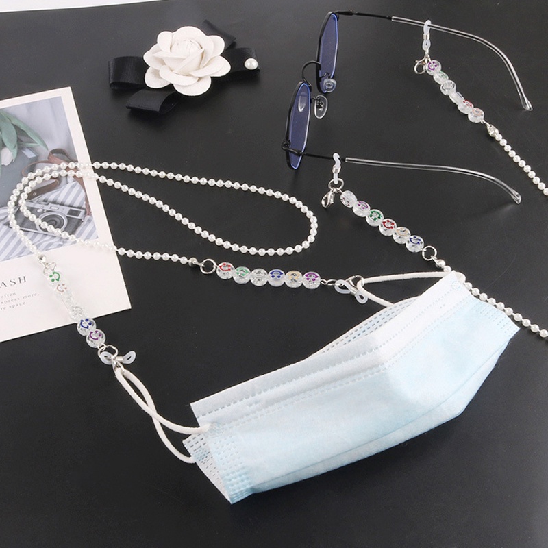 Dây Đeo Mắt Kính Hình Mặt Cười Dễ Thương