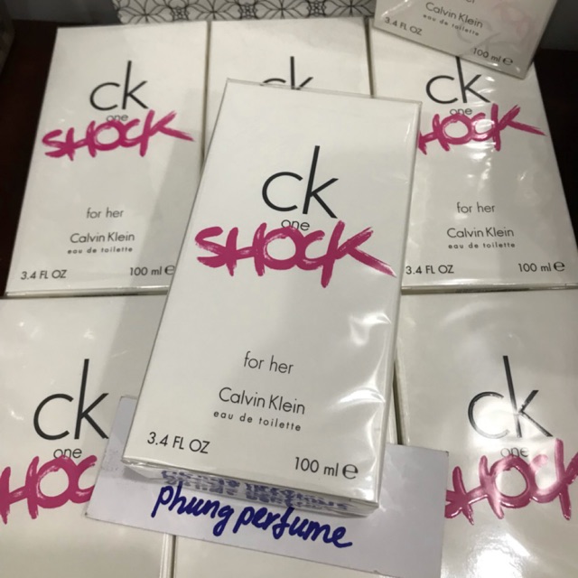 HOT [FreeShip] nuoc hoa cao cap Nước hoa CK One SHOCK For her 100ml full seal