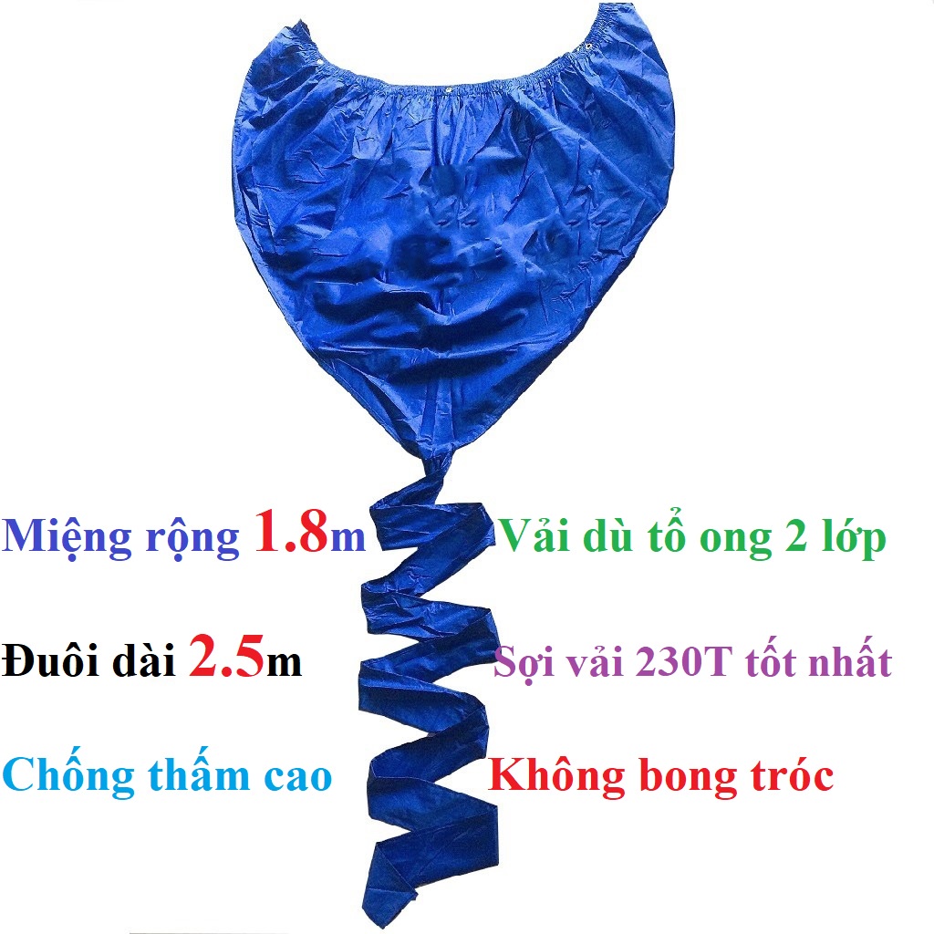 Túi vệ sinh máy lạnh  Áo vệ sinh máy lạnh - 1,7m
