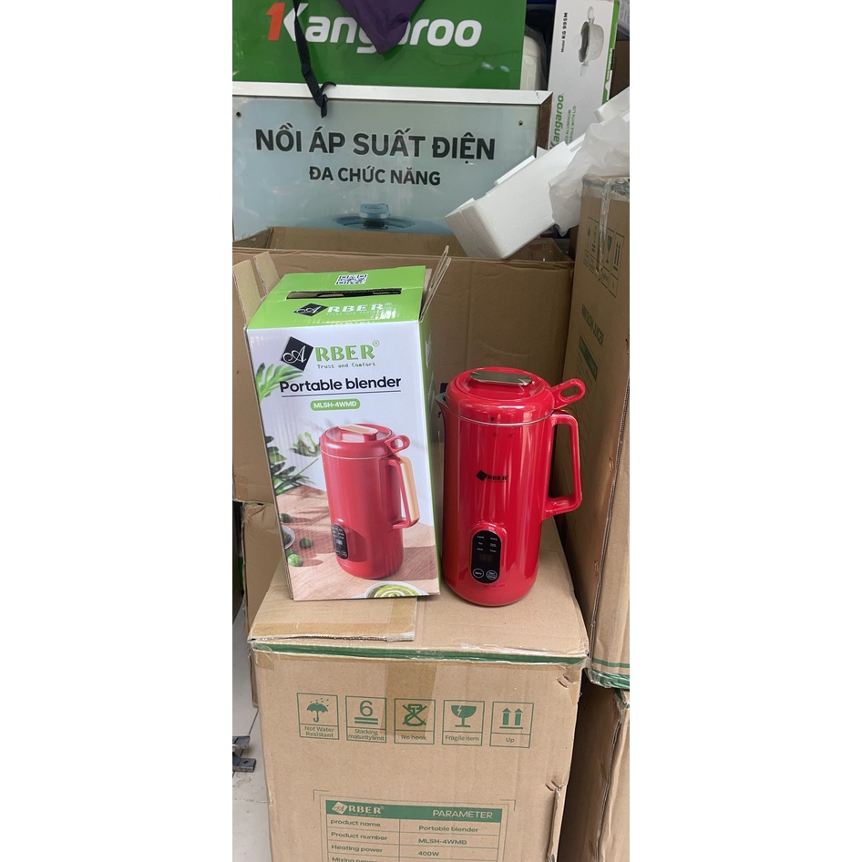 MÁY LÀM SỮA HẠT MINI MLSH4WMĐ bảo hành 12 tháng